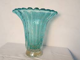 barovier toso aquamarine blue glass