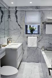 Rebecca lehde, inspiro 8 studios our first example is a classic master bathroom with floor and wall marble tile, by rebecca lehde via houzz. 23 Marble Bathroom Ideas Stunning Baths With Marble Tile Tubs