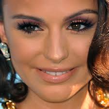 cher lloyd makeup gold eyeshadow