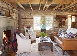 modern rustic living room decor