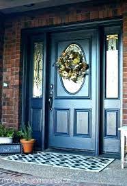 Front Door Colors For Red Brick Houses