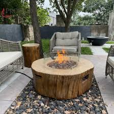china gas fire pit concrete fireplaces