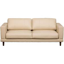 hton cream leather sofa elements