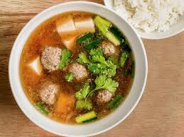 thai tofu and pork soup recipe