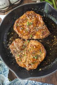 easy brown sugar garlic pork chop