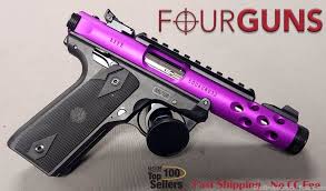 45 lite purple anodized 22 lr pistol