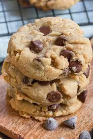 Peanut Butter Cookies With Chocolate Chips Easy gambar png