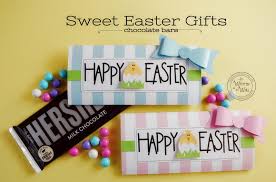 Its Written On The Wall Easter Candy Card Sweet Easter