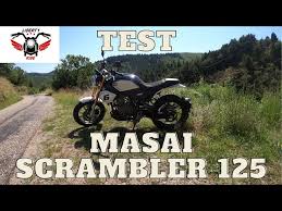 masai scrambler 125 sport test hanway