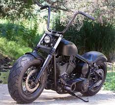 tough deluxe softail by exile cycles at