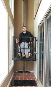 tall wheelchair platform lift elevator