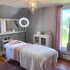 massage table for lash bed esthetics