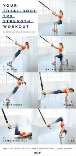 a total body trx strength workout self