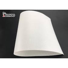 china pvc coated polyester mesh fabric