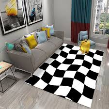 bedroom rug modern 3d geometry