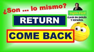 Que es return en español