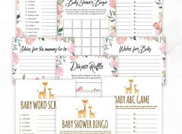 Each person fills in the spaces with the name of a baby related you might also like this fun free printable baby shower scattergories game! Free Printable Baby Shower Games Volume 3 Instant Download