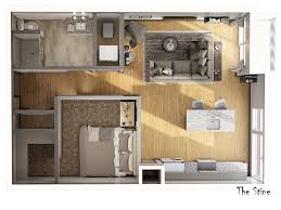 1 bedroom apartment d at 1362