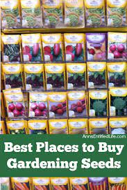 best places to gardening seeds