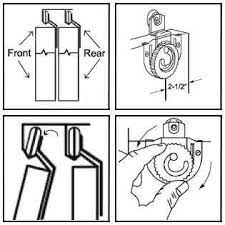 16 offset dial adjule hangers