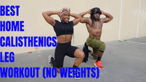 best home calisthenics leg workout no