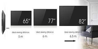 choose the right tv size when ing a