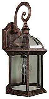 Trans Globe Lighting Trans Globe Imports 4181 Bc Transitional One Light Wall Lantern From Wentworth Collection Finish 8 00 Inches Black Copper Wall Porch Lights Amazon Com