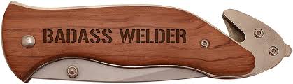 personalized gifts welder gift bad