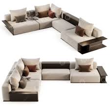 sofa poliform westside 3d model