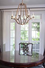 how to hang a dining room chandelier at