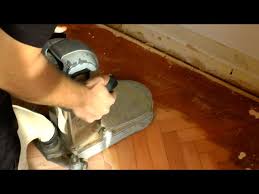how to use an edge floor sander