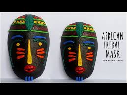 African Mask Diy Home Decor Tribal