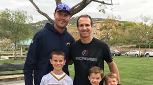 15 reasons philip rivers is undoubtedly a child trapped in a man's body. Drew Brees Philip Rivers S Kids Compete In Flag Football