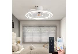 Enclosed Ceiling Fan With Light