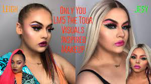 tour visual inspired makeup tutorial