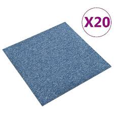 carpet floor tiles 20 pcs 5 m² 50x50
