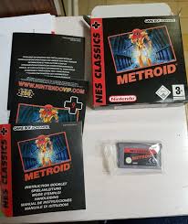 The game was produced by. Nintendo Gameboy Advance Metroid Nes Classics Boxed Catawiki