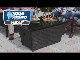 Rectangular Outdoor Fire Table Features