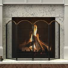 Panel Arched Fireplace Screen