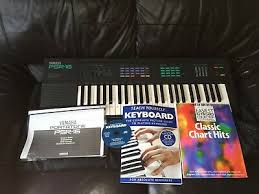 Yamaha Psr 16 1988 Vintage Keyboard Synthesizer 49 Full Size Keys Chord Seq Ebay