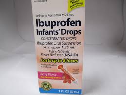 Ibuprofen Infants Drops 50 Mg Per 1 25 Ml