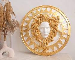 Athena Shield With Medusa Head Greek