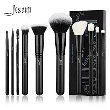 jessup makeup brushes set 10pcs