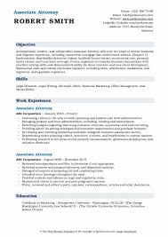 Create a professional resume for an associate attorney quick & easy builder free download sample expert writing tips from getcoverletter. Associate Attorney Resume Samples Qwikresume