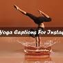 funny yoga captions for instagram from captionspack.com