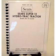 Sears Suburban Super Ss 12 Hydro Trac