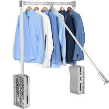 uyoyous pull down closet rod for