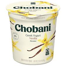 chobani non fat vanilla blended greek