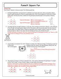 This series of worksheets keys in on the prediction of. Genetics Practice Problems Worksheet Answers Nidecmege