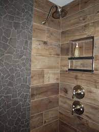 Wood Tile Bathroom Wood Tile Shower